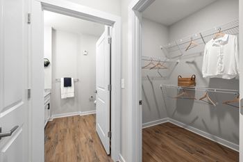 Spacious closet
